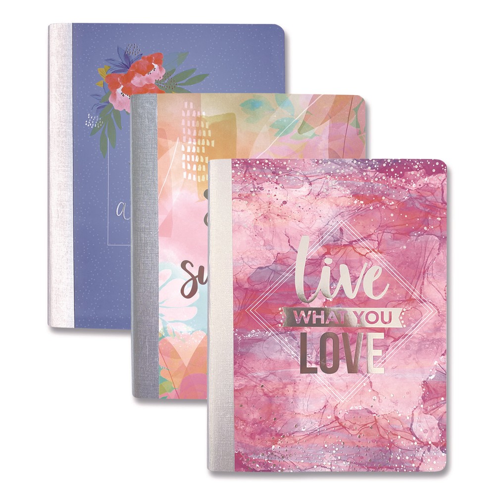 Silver Lining Composition Book, Medium/College Rule, Randomly Assorted Cover Col