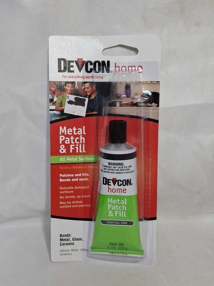 Devcon High Strength Gray Metal Patch & Fill 3 oz, All Purpose Adhesive