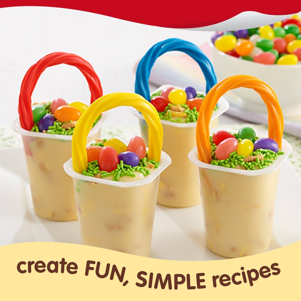 (4 pack) Snack Pack Super Size Vanilla Pudding, 5.5 oz Pudding Cups, 6 Count