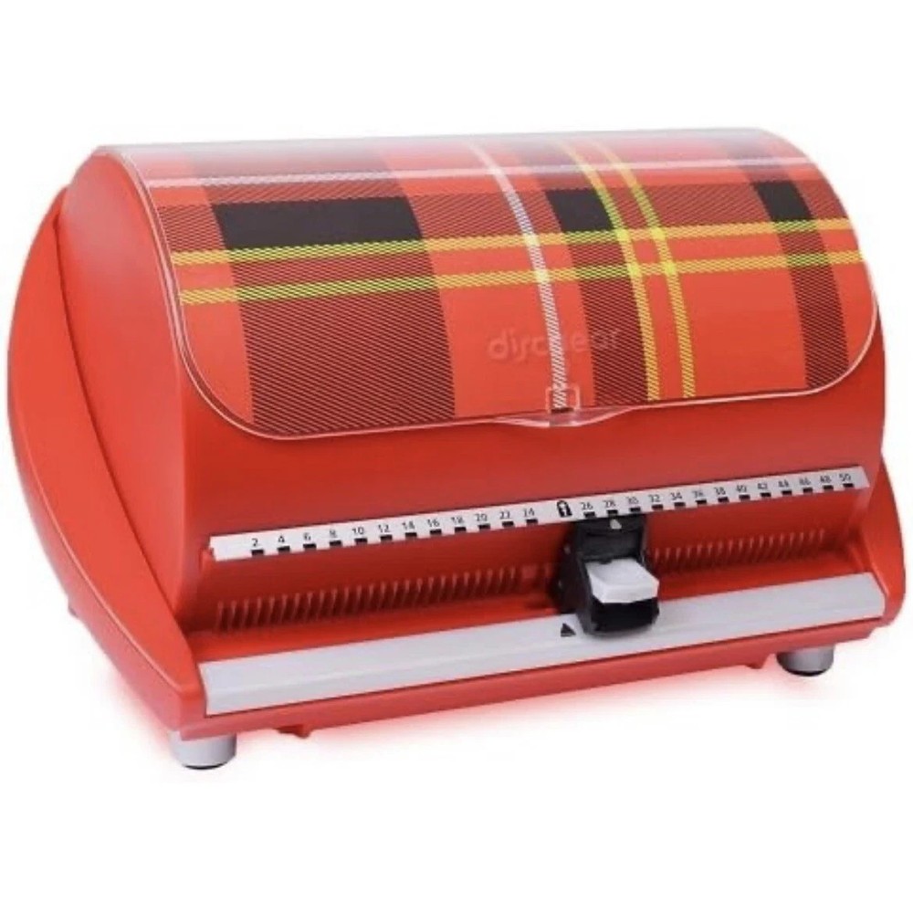 Discgear Selector 50FX 50-Disc CD Case w/Title Sheet (Red) “”