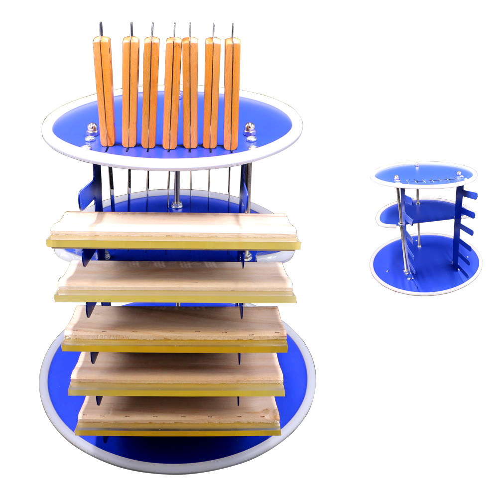 Screen Printing Storage Rack 3 Layers Ink Squeegee Shelf Press Tools Orginazer