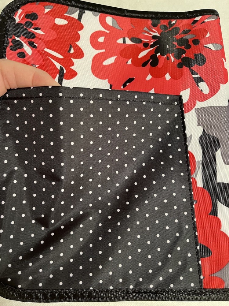 Thirty-One Fold-It-Up Organizer Tablet Computer Holder in ‘Bold Bloom’ Pattern