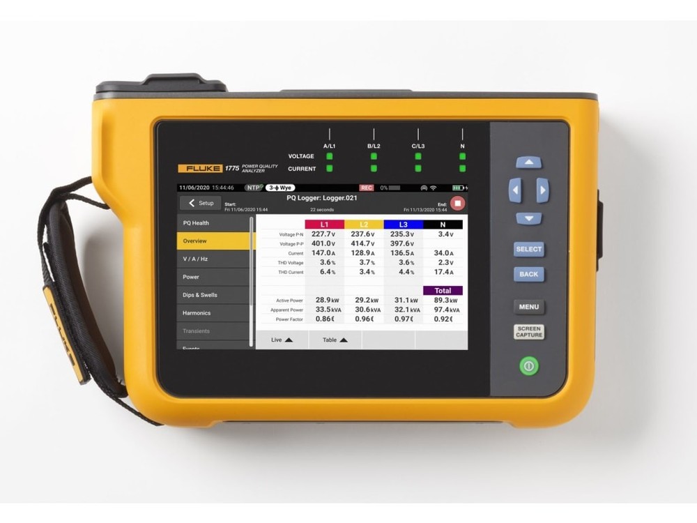 Fluke 1775 - Three-Phase Power Quality Analyzer