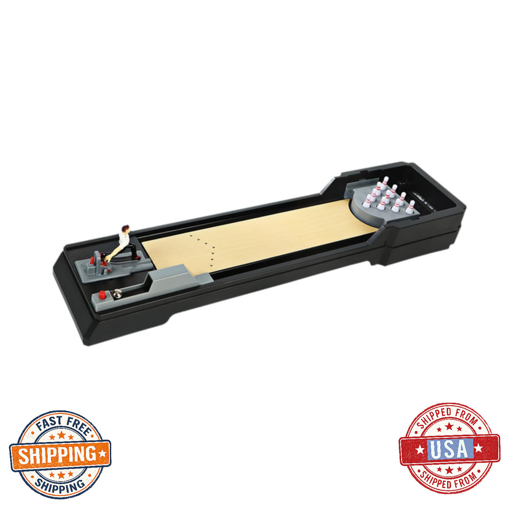 JunZheHub Tabletop Bowling Game - Arcade Desktop Activity for All Ages