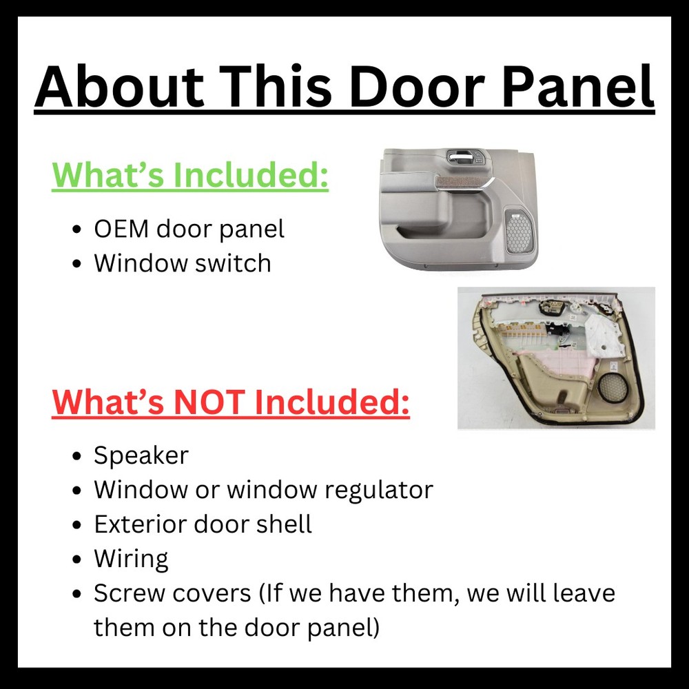 EXPLORER 2018 Front Door Trim Panel 1585863