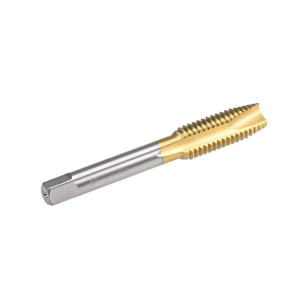 Spiral Point Plug Tap UNC 1/2-13 HSS Titanium Coated Threading Tool