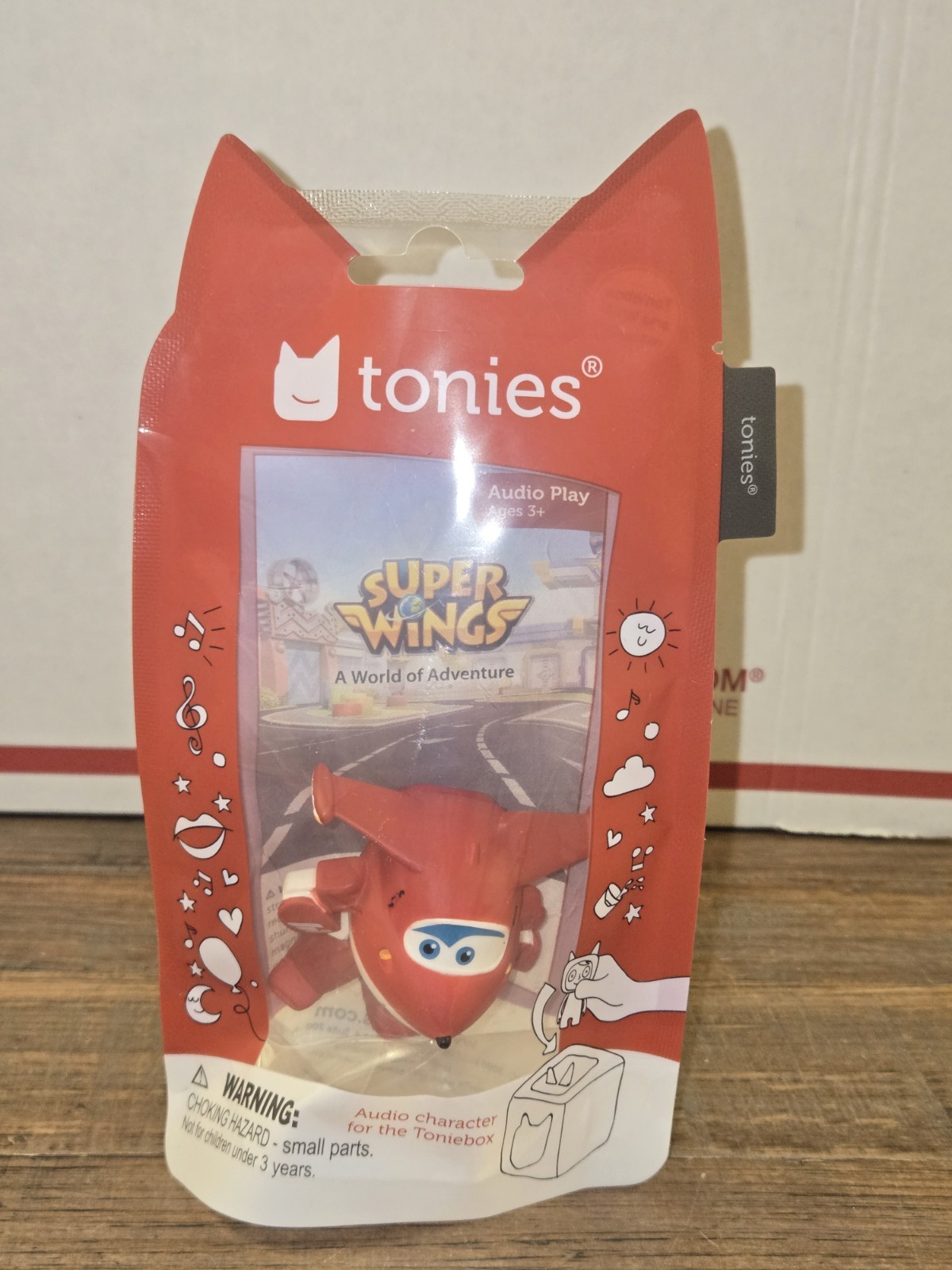 New & Sealed! TONIES - Audio Play Character - Super Wings Red (10000632)