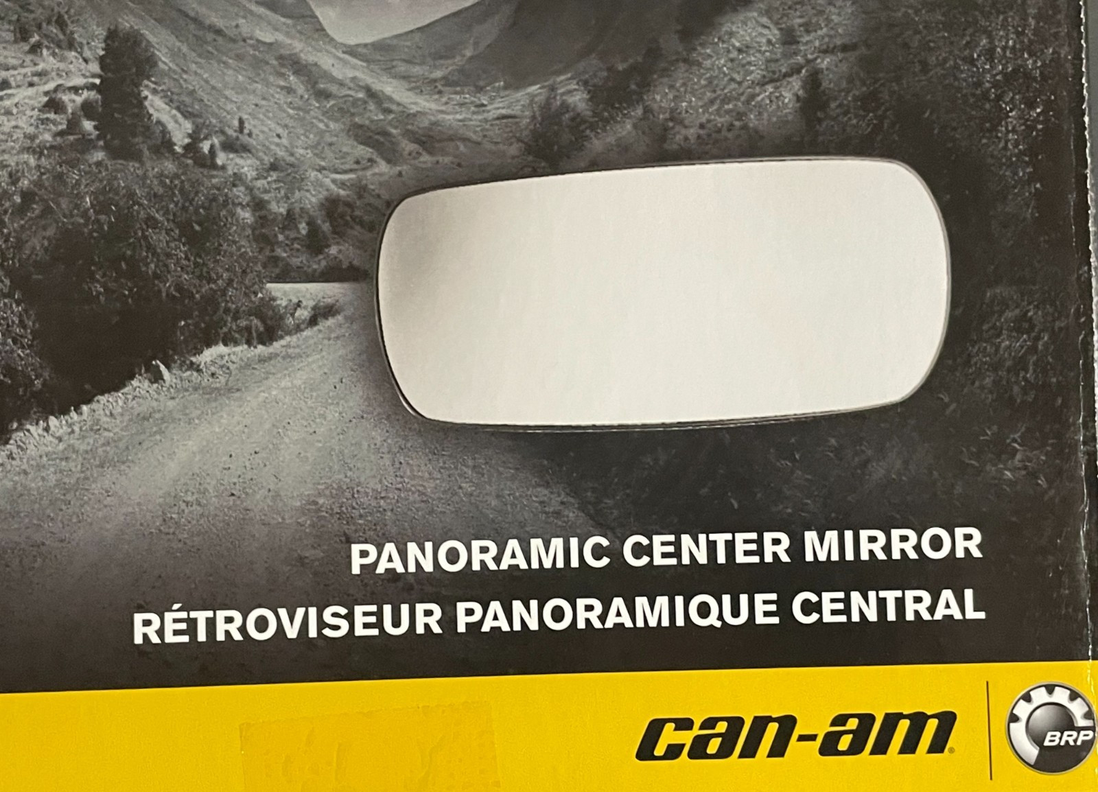 Can-Am Panoramic Center Mirror SKU 715003638