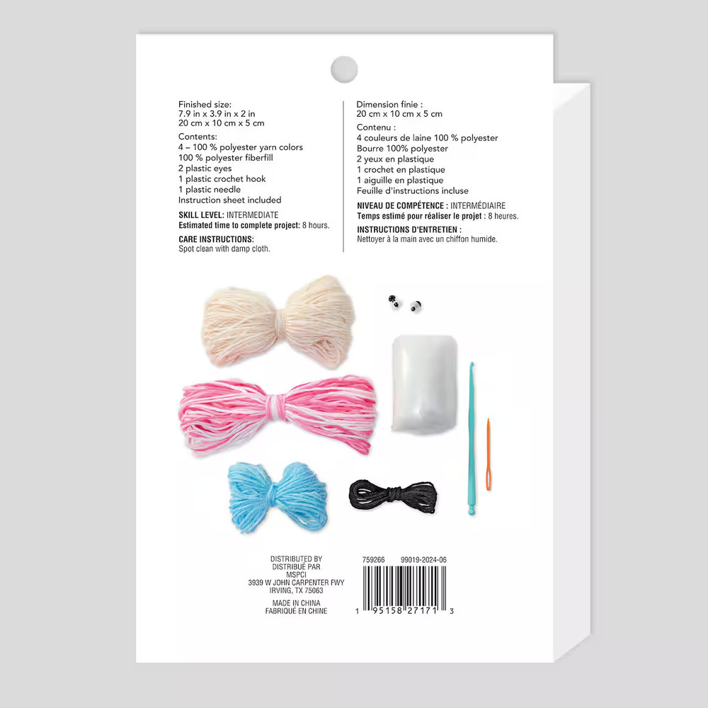 Loops & Threads Crochet Kit "Snail"