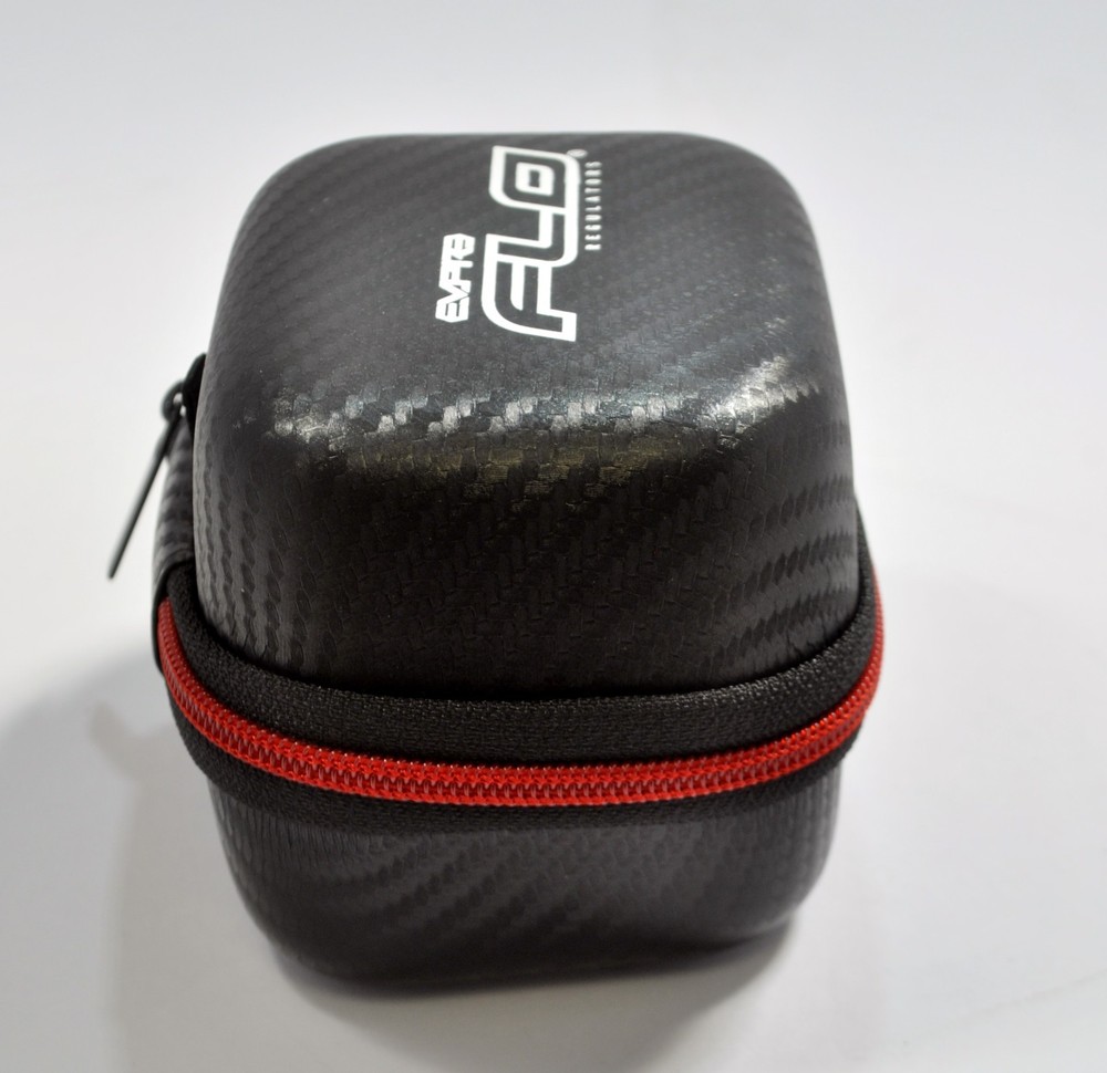 Empire FLO Regulator Case – Protective Storage Case for Reg Only - Black/Red