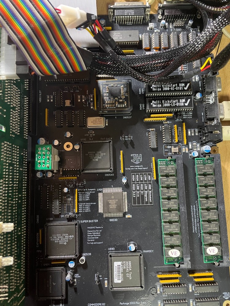 Re-Amiga 3000 Computer / CheckMate 1500 Conversion