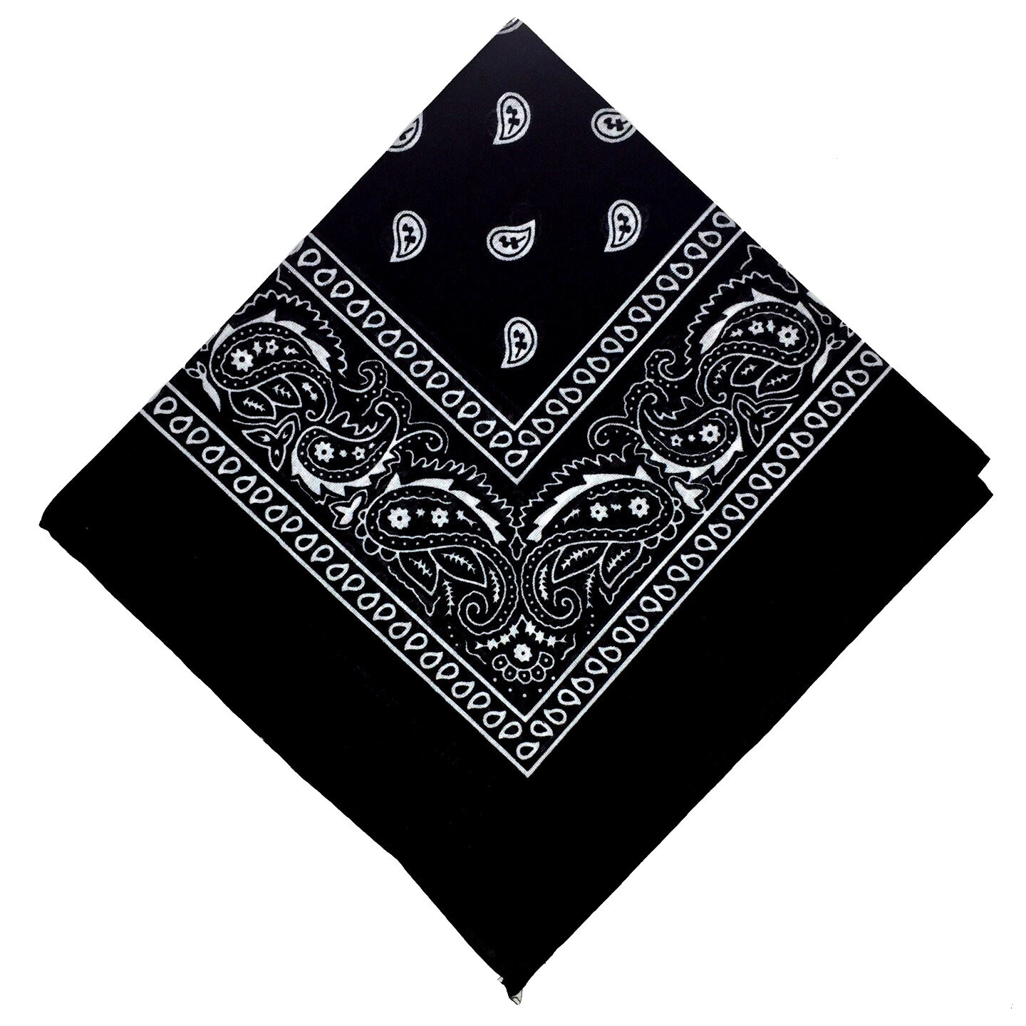 USA Seller 100% Cotton Paisley Bandanas 22"X22" Scarf Head Neck Bandannas