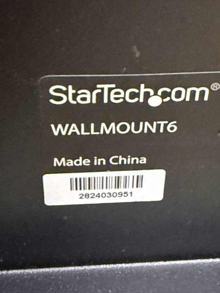 StarTech.com 6U Wall Mount Network Equipment Rack - 14 Inch Deep - 19" Patch