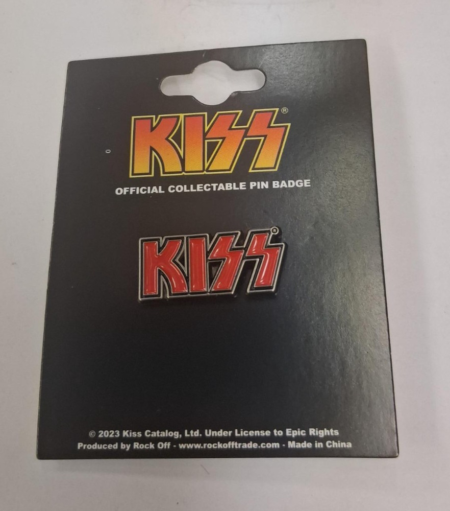 KISS LAPEL PIN  NEW    OOP  RARE FUTURE COLLECTIBLE