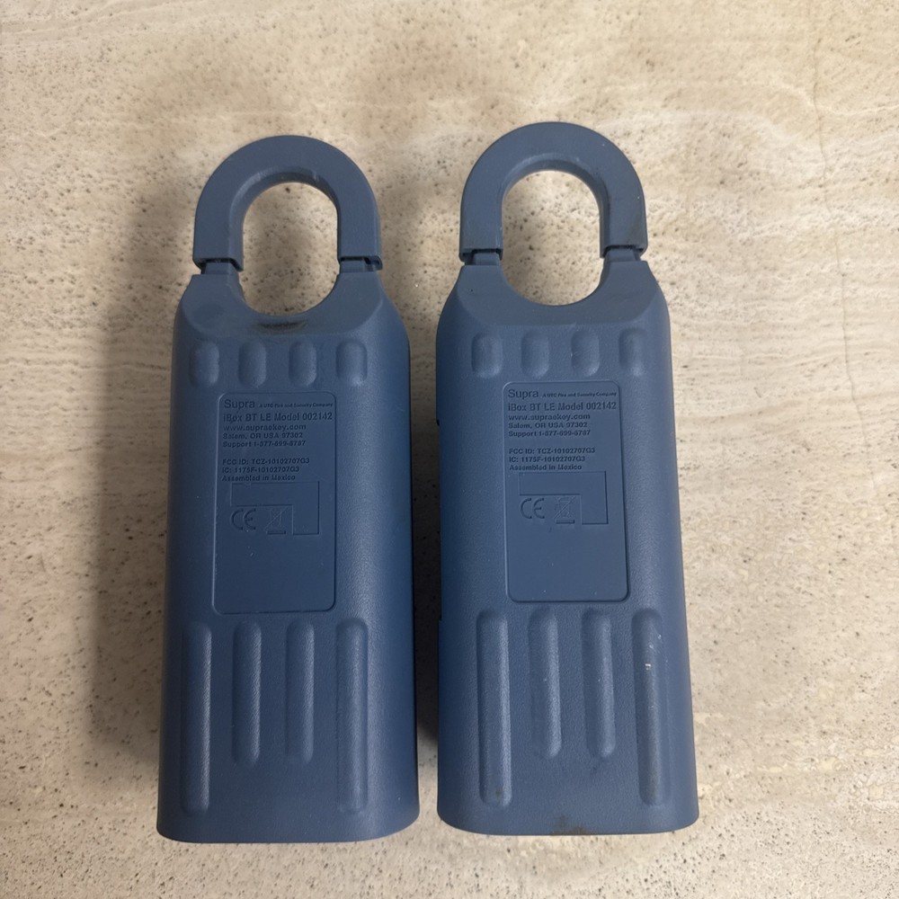 SUPRA iBox BT LE Bluetooth Smart LOCKBOX. Locked, No Code
