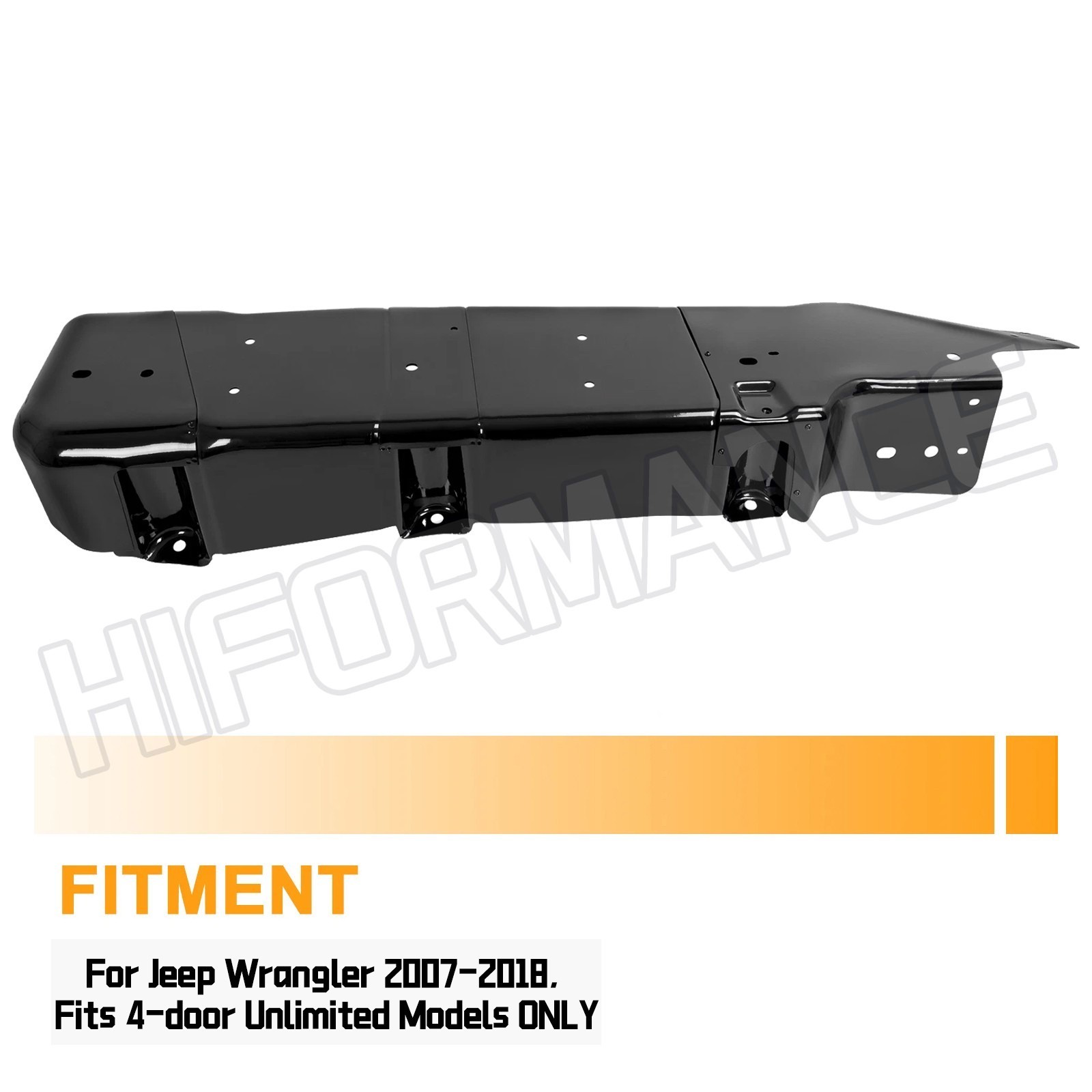 Gas Fuel Tank Skid Plate Guard For Jeep Wrangler JK 2007-2018 4-Door #52059747AD