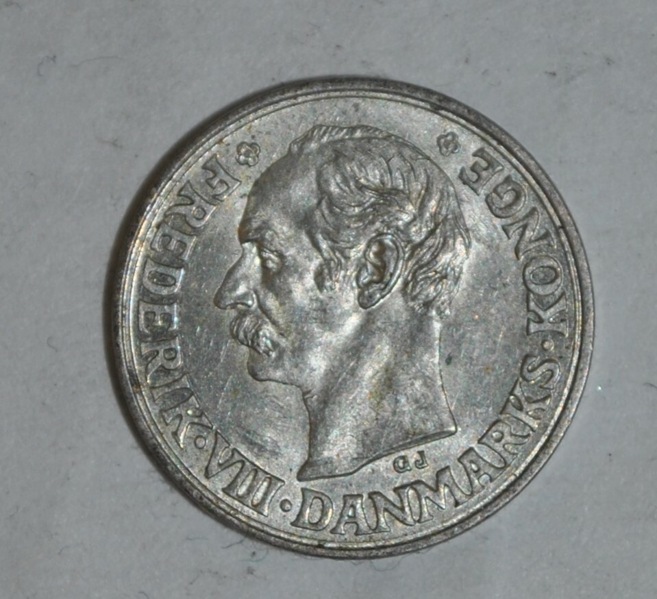 DENMARK 10 ORE 1912 SILVER {{{G664