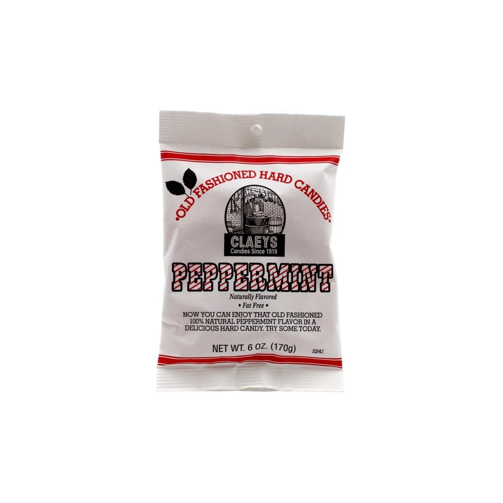 Claeys Sugared Hard Candy Peppermint