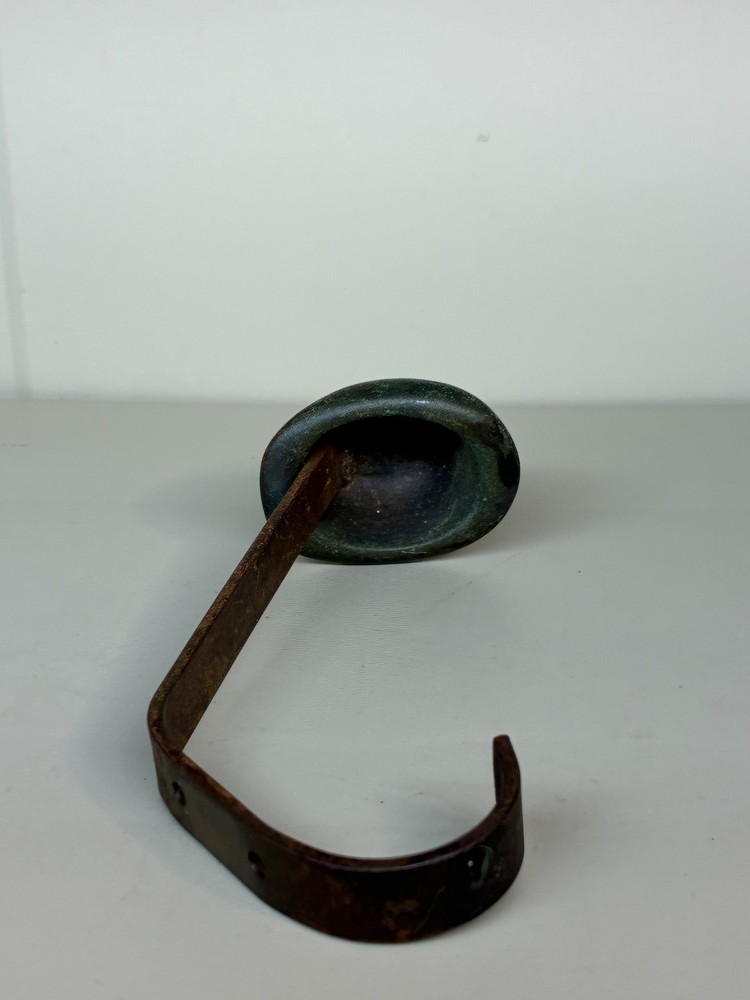 Vintage Bowler Hat Coat Hook Design Entryway Storage Hardware