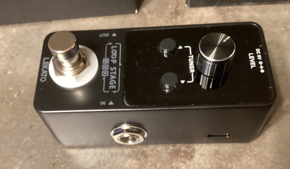 Lekato loop stage looper pedal