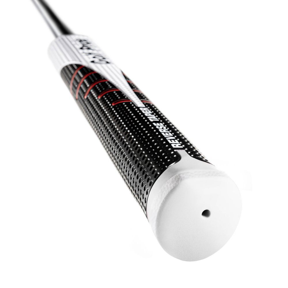 Golf Pride Reverse Taper Round Large - Black/Red/White Putter Grip