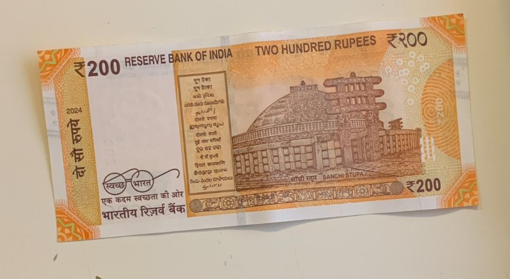2024 India 200 rupees notes