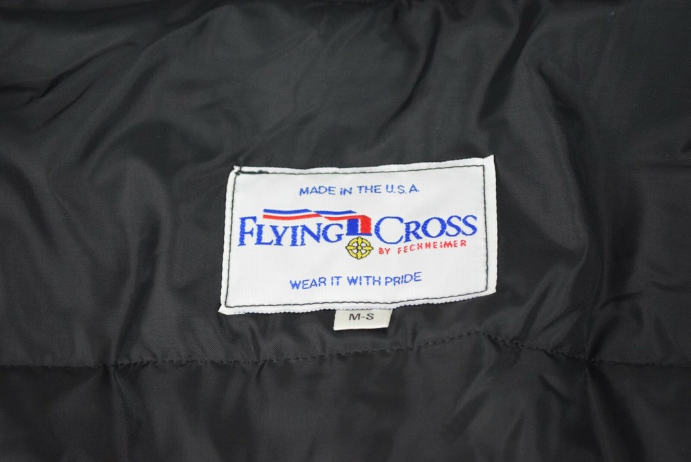 Flying Cross Jacket Police Black Jacket Coat Size Medium Short