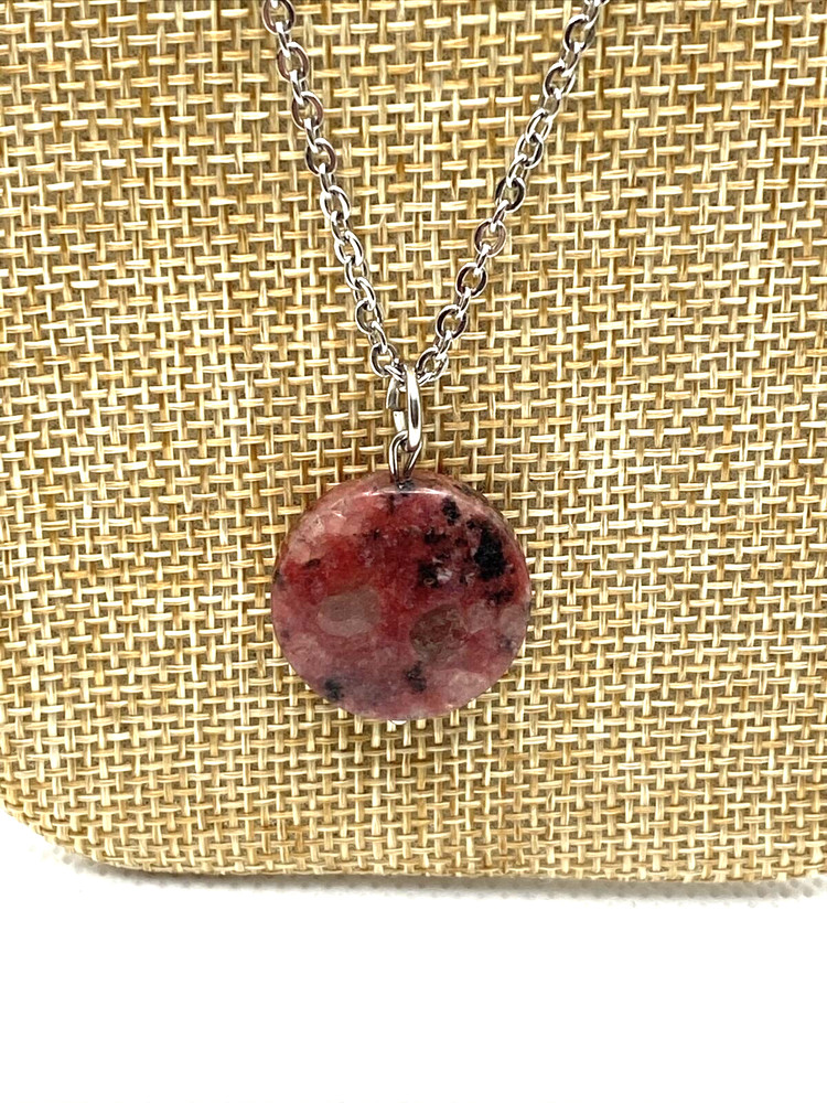Red Stone Handmade Necklace
