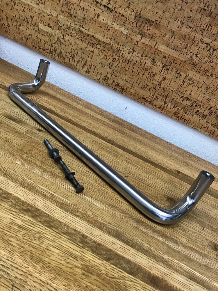 18" Solid Stainless Steel Straight Singled-Side Offset Pull Handle Entry Door