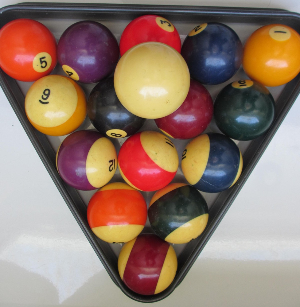 Pool/Billards Balls Set with rack