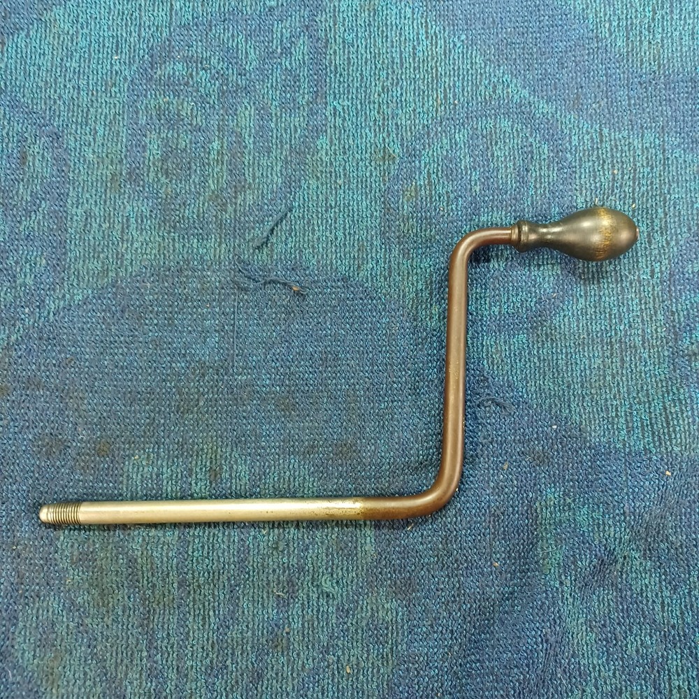PHONOGRAPH HAND CRANK 3/8" MALE THREADED