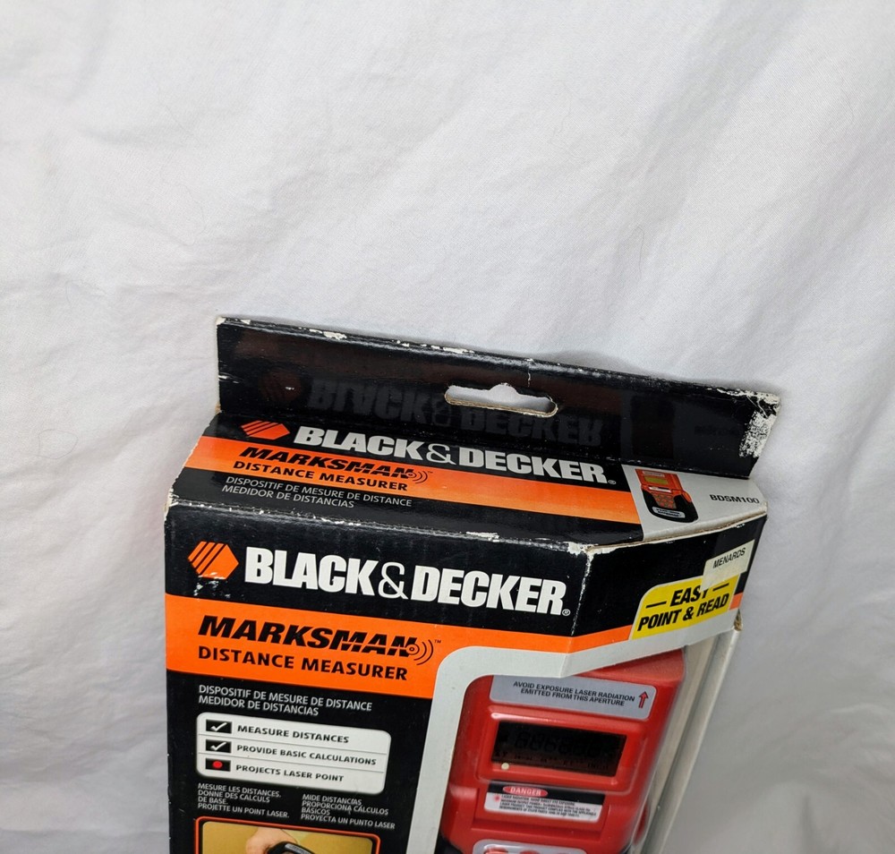 Marksman Distance Measurer Point Black & Decker