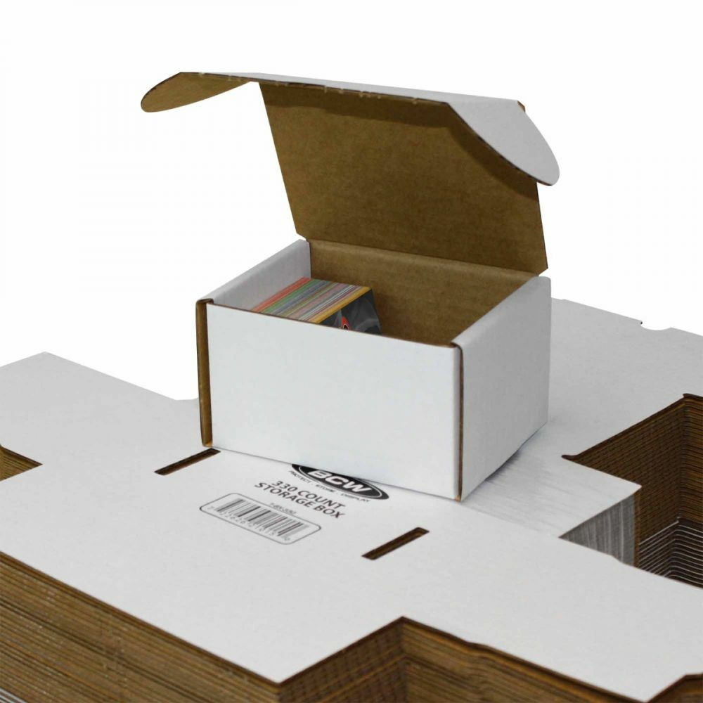 25 BCW 330 Count Card Storage Boxes