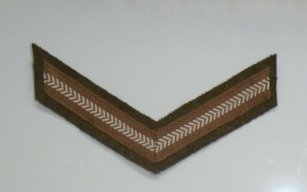 Canadian Army Lance Corporal Chevron