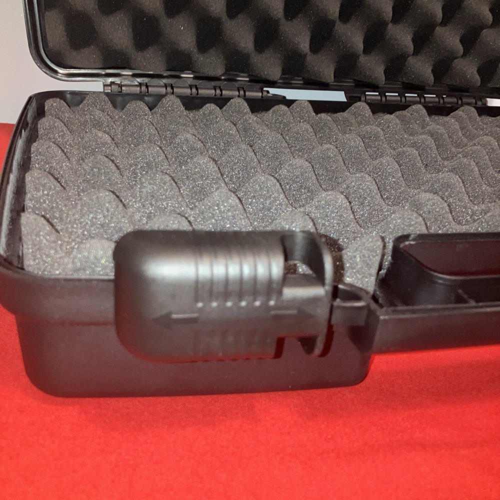 Microphone Case Hard Shell Padded Locking Travel Mic Set Storage Hardshell Case