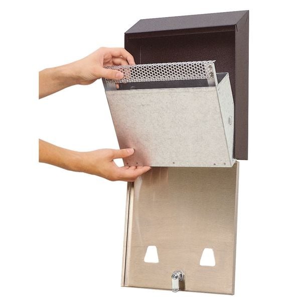 Rubbermaid Commercial Fgr1012ebk Ash Tray, 1-19/32 Gal., Black