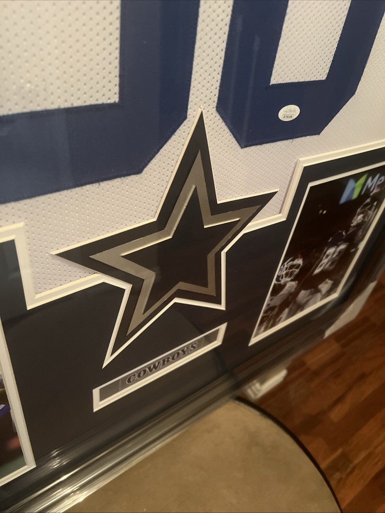 CeeDee Lamb authentic autograph framed jersey COA Cowboys