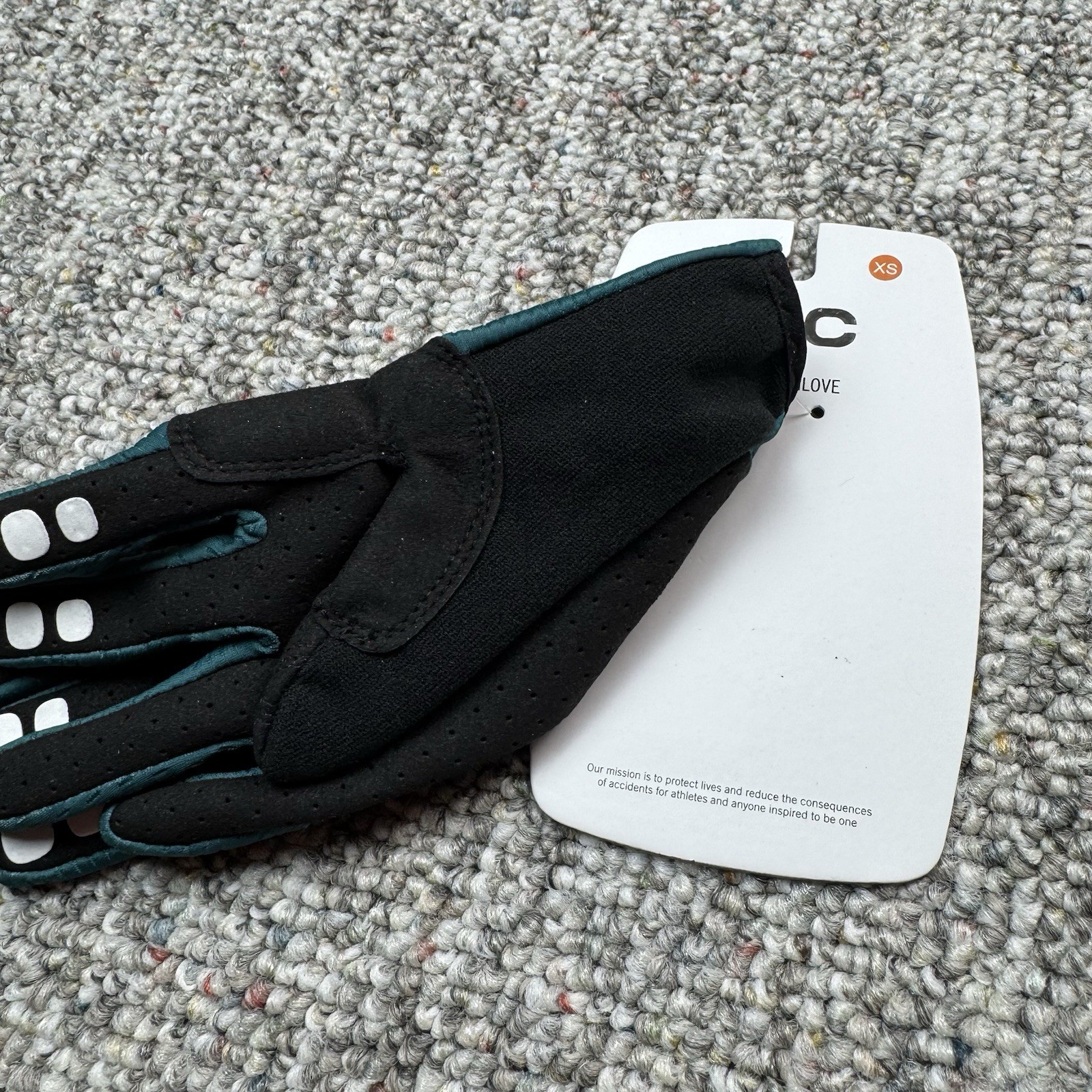 Poc Agile Savant MTB Glove XSmall Dioptase Blue Mountain Biking