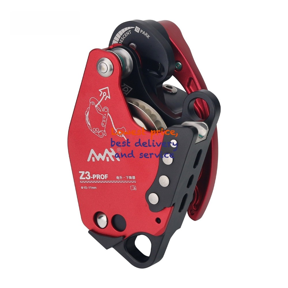 1PC Z3-PROF Red Ascent Descent Device Ascender Descender Device (with Tool Box)