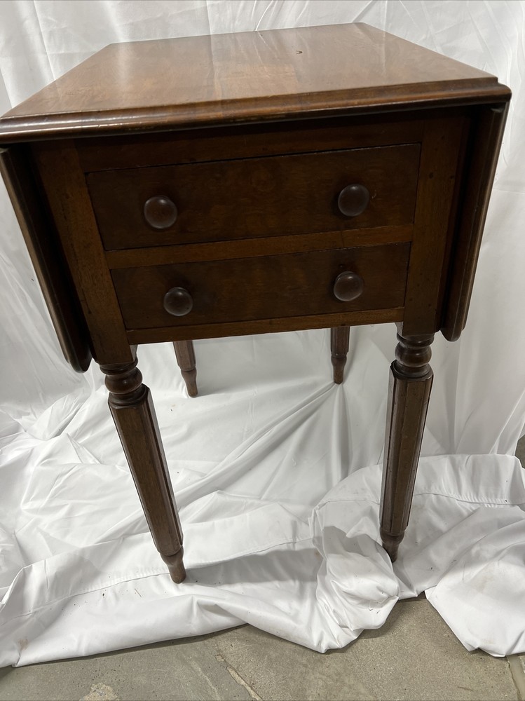 Mitchell and Rammelsberg drop leaf table