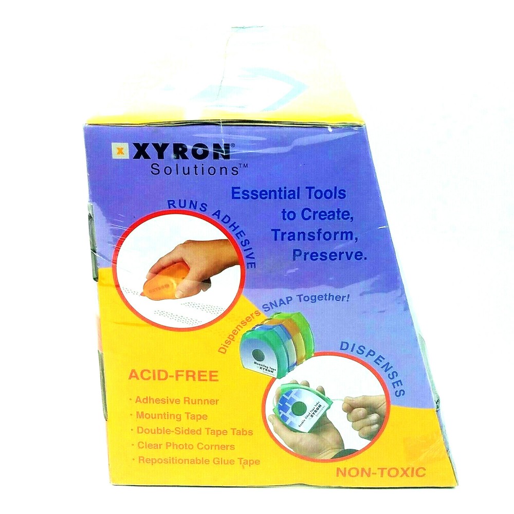 Xyron Model 510 Machine Cartridge Bundle Sticker Maker Lamination Label Magnet