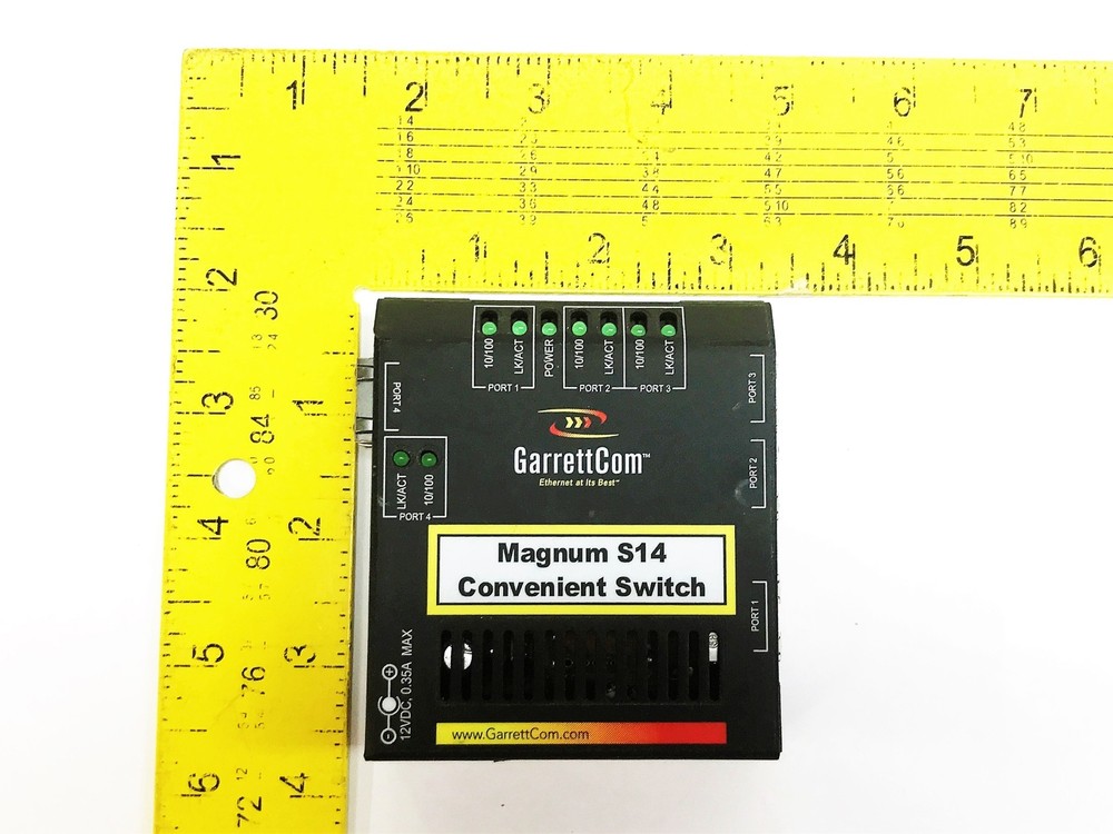 GarrettCom Magnum S14 Convenient Switch S14D USED