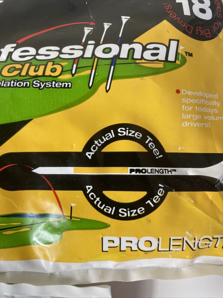 Pride Professional Tee System 54 Count, 2-3/4 inch 3 Packs