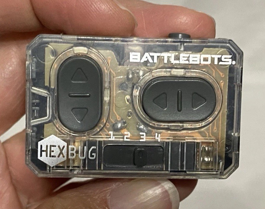 3 HEXBUG BattleBots Replacement Remote Controllers (RC) Battle Robots, UNTESTED
