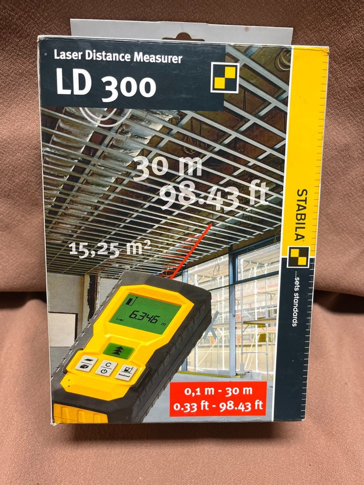 Laser Distancer  - Stabila LD 300 - New