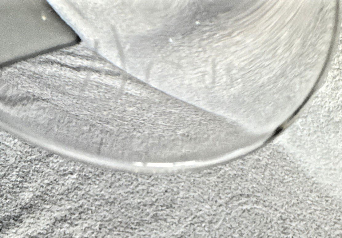 Gold Buddha Stem Glass Worshiping Goblet / Offering Goblet