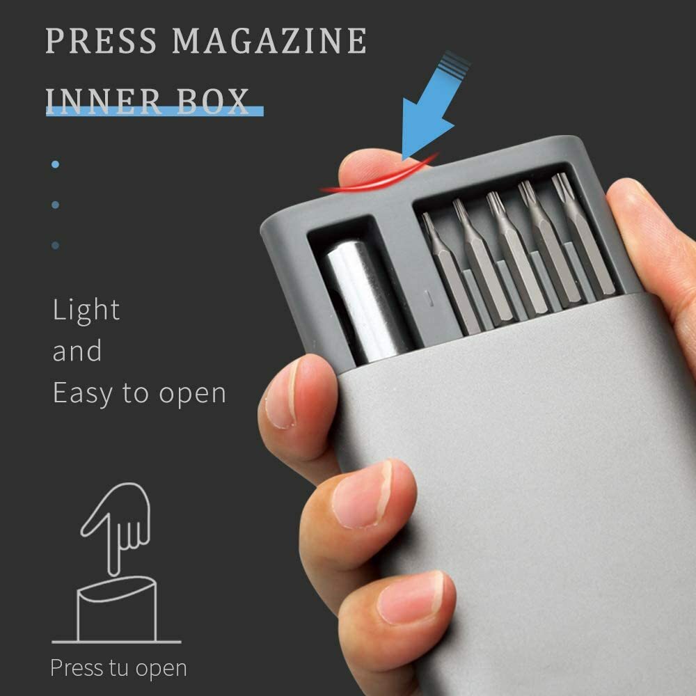 Magnetic Tip Screwdriver Set Cell Phone Repair Tools kit for iPhone Macbook 30PC