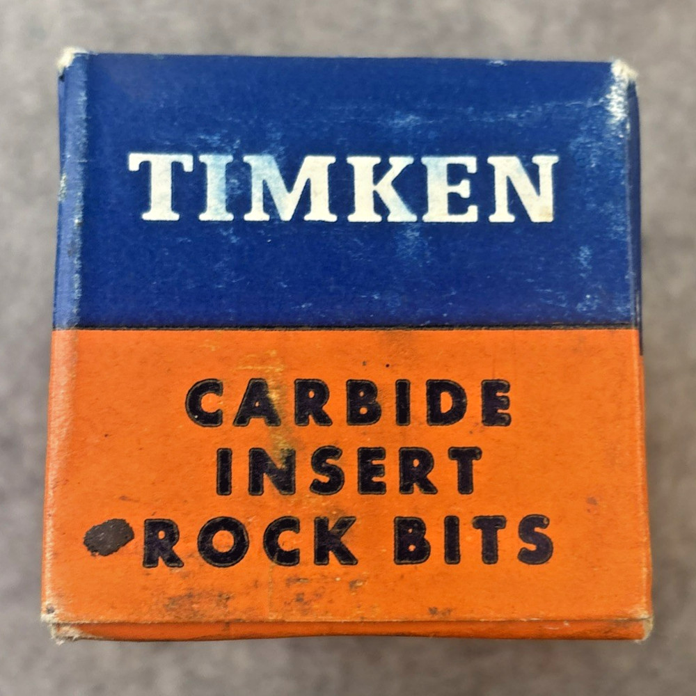 TIMKEN 92 WJ 3" Diameter MINING DRILLING Carbide insert w Original Box