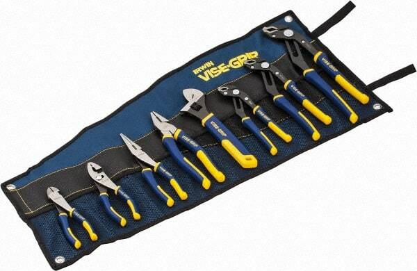 Irwin 8 Piece Plier Set Comes in Tool Roll