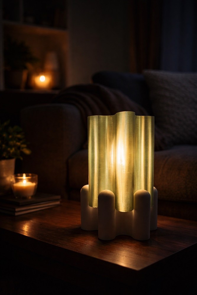 IOVA Column – Sculptural Table Lamp